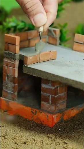 How to make miniature building#trending #youtubeshorts
