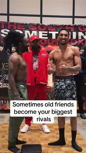 Old boxing friends turned rivals #boxing #mma