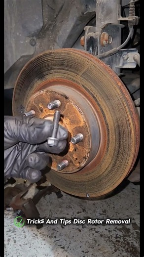 Quick Tips & Tricks for Fast Disc Rotor Removal 🛠