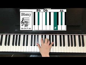 How To Play Bbm7 Chord On Piano