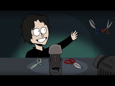 asmr with a ghost (animated)