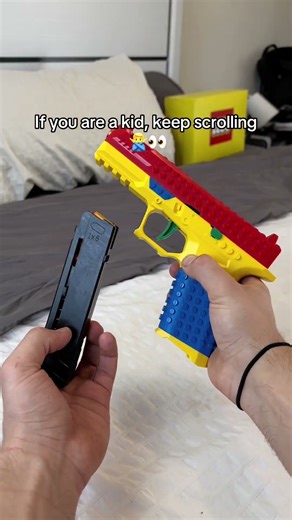 The best LEGO gun 🤭#toygun #lego #battleroyale #fornite #games