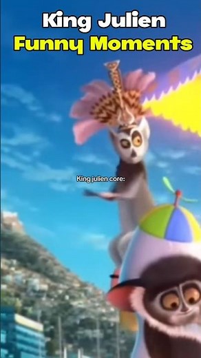 King Julien Funny Moments Part 3. #madagascar