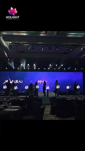 입체글자 3D모델링 제작 비전선포식 연출 - 제1회 전문건설의 날 대한전문건설협회 창립 40주년 기념｜홀라이트