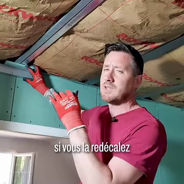 2.2M views · 10K reactions | Comment POSER du PLACO au PLAFOND FACILEMENT | Make in France | Facebook