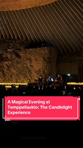 Experience the Magic of Candlelight Concerts at Temppeliaukio