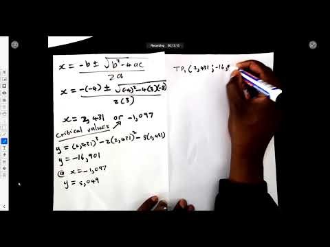 Lesson 4.4.Cubic Graphs (Differential Calculus) & Binomial Theorem | N4 Mathematics