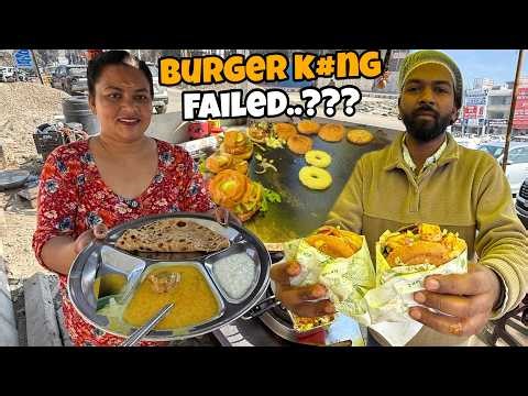 Rs-30/- Punjab's SUPERHIT Street Food | Masterchef ka Special Branded Burgers | Indian Street Food
