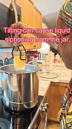 🫙 Don't Tilt Your Canning Jars! | Avoid Seal Failure #cooking #homestead #canningtips