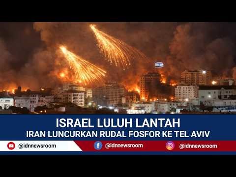 TEPAT SASARAN RUDAL FOSFOR IRAN HANCURKAN ISRAEL