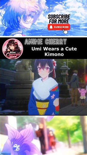 UMI IS CUTE IN A KIMONO😍🥰❤️ I Made Friends with the Second Prettiest Girl in My Class EP11 #anime