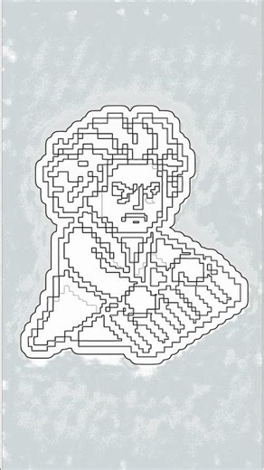 Draw Angry Pixel Beethoven! Easy Step-by-Step Art