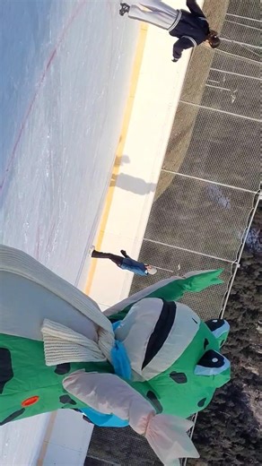 Ein Frosch war eislaufen #crazy #funny #eislaufen #shortsfeed