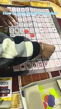 How to play sequence game? Rules | #sequence #sequencegame #cards