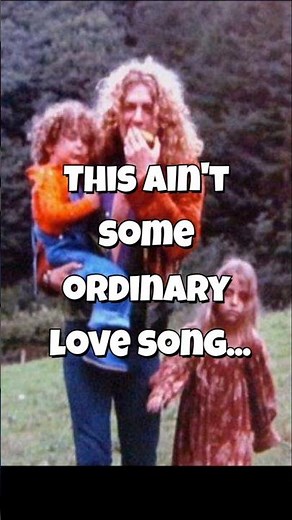 This isn't some ordinary love song..
