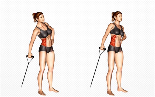 Band Side Bend: Target Your Obliques & Strengthen Core! – Fitness Volt