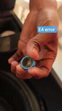 washing machine E4 error problem #minivlog #washingmachine #electronic