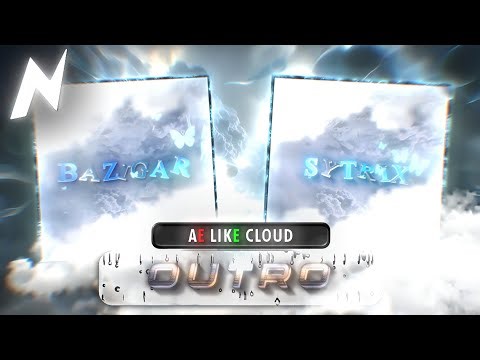 Ae Like R4H Cloud Outro In Node Video (+Preset) 🗿