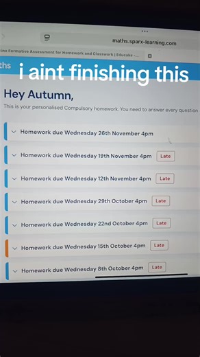 idk might get a detention x