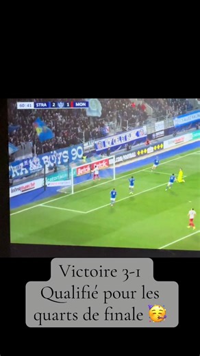 RCSA 3-1 Monaco : Qualification pour les Quarts de Finale