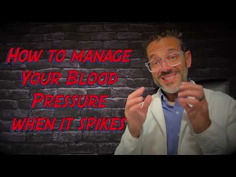 What to do when your blood pressure spikes