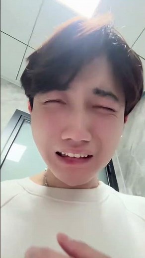 A cute Chinese couple shares romantic moments