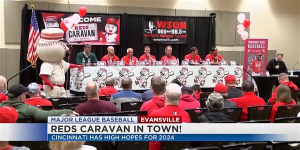 Reds Caravan returns to Evansville, as excitement builds for 2024 season