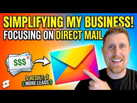 Simplifying My Business: Focus on Direct Mail 📬