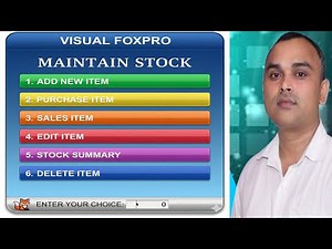 Stock Maintan in Visual FoxPro | Visual FoxPro |