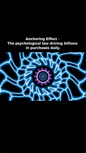 Marketing Psychology on Instagram: "Here’s EXACTLY how it works👇 Anchoring bias is a cognitive shortcut where people rely too heavily on the first piece of information (the “anchor”) they encounter when making decisions. It skews judgments toward that initial reference point, even if it’s irrelevant or arbitrary. How It Works: The brain uses anchors as a starting point for estimates or evaluations. When presented with new info, adjustments from the anchor are often insufficient, leading to bias