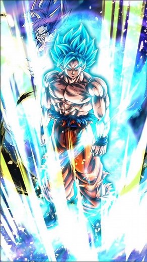 Universe Tree Absorbed Blue Goku Looks Amazing in Legends!!! #shorts
