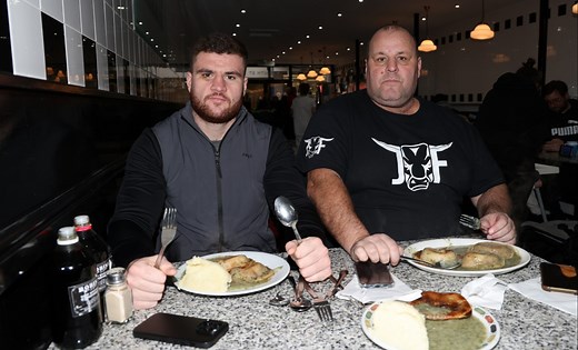 Meet Johnny Fisher's dad, Big John, Takeaway expert & "Bosh" catchphrase pioneer