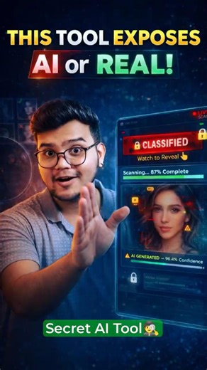 STOP Believing AI Images! 😱 Here's How To Detect AI Images Instantly #ai #shortsfeed