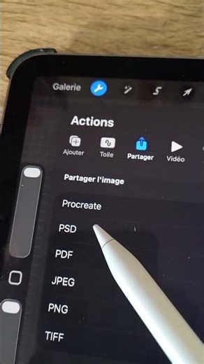 tuto procreate ✨ #dessin #art #drawing