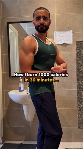 How to burn 1000 calories in 30 minutes 😂