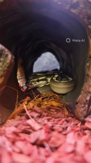 AI generated. #montypython #snake #python #ballpython #pets