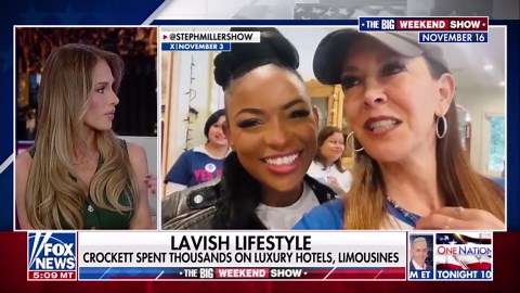 Rep. Jasmine Crockett spent tens of thousands on luxury hotels, 'top-tier' limo services