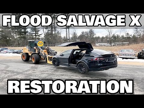 Restoring a Flood Salvage Tesla Model X Part 1