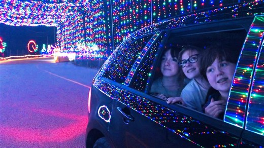 Here are 3 drive-thru holiday light displays to check out around RI