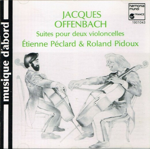 Offenbach - Roland Pidoux, Étienne Péclard - Suites Pour 2 Violoncelles Op. 54