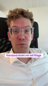 Vorstand droht mir mit Klage: Erfahrungen eines Beraters und Physikers