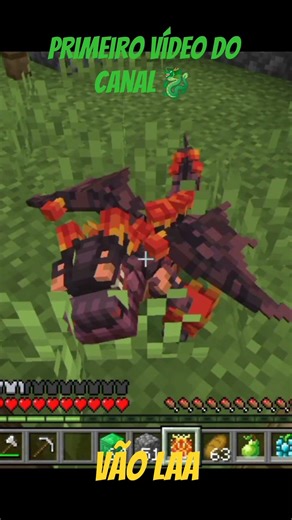 PRIMEIRO VÍDEO DO CANAL #minecraft #minecraftbrasil #modpack #minecraftpe #sobrevivência #dragões