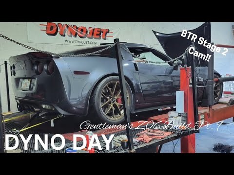 C6 Corvette Zo6 with BTR Stage 2V2 Cam DYNO!
