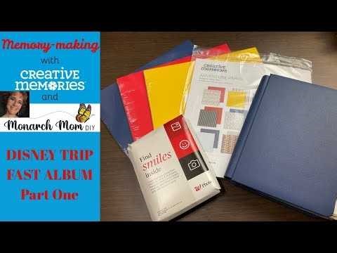 ❤Watch Me Create a Magical Disney Album Step by Step!❤