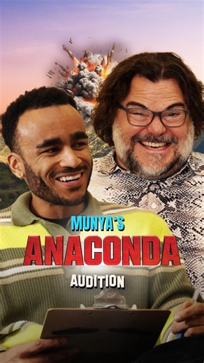 Munya Chawawa on Instagram: "Right sound effects, wrong time @jackblack 😩🙏🏽 New episode of ‘The Understudy’ featuring the legendary Jack Black, out now on my YouTube 🍿🏃‍♀️ @anacondamovie #comedy #jackblack"