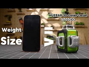 How to Use HUEPAR ST03CG 3D Laser Level: Self-Leveling, Pulse Mode, and Magnetic Bracket Explained