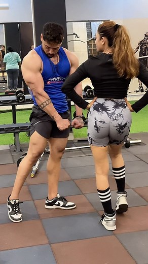 2.5M views · 36K reactions | Posing nhi karne se rahi mujhe  . . . #fitcouple #fitness #couplegoals #fitnessmotivation #fit #workout #love #motivation #fitfam #bodybuilding #gym #fitlife #couple #gymlife #fitgirl #healthylifestyle #fitnessjourney #training #fitcouplegoals #fitmom #muscle #fitspo #lifestyle #fitnessmodel #strong #gymmotivation #instafit #fitnessaddict #fitnessgirl #personaltrainer | Neeraj_d_rectifier | Facebook
