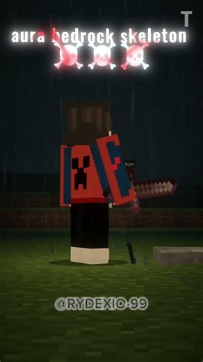 Minecraft Bedrock Edition Skeletons are INSANE! Java Players Shocked #minecraft #shorts