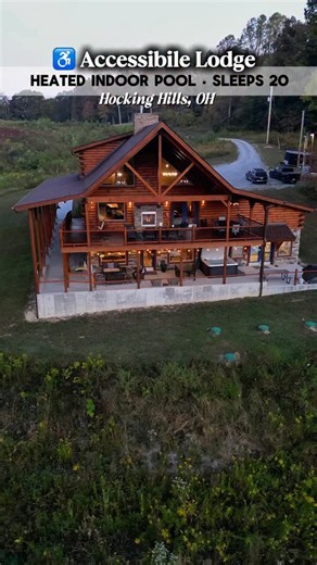 📲Use code Swope15 for 15% off your stay @poolhouselodgehockinghills The Pool House Lodge is one of the best year-round stays in Hocking Hills, OH with a Heated Indoor Pool 🏊‍♀️ Hot Tub 🛀 Game Room 🕹️Large Covered Porches with Beautiful panoramic views of the rolling countryside! Sleeps 🛌 20 ♿️ Accessible. 🌐 book direct at Use Code poolhouselodge.com or link 🔗 in bio @poolhouselodgehockinghills 🧑‍💻 Swope15 for a discount when booking now until Nov 30th! | Swope Family Adventures