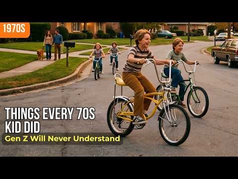 Things Every 1970s Kid Did That Gen Z Will Never Understand